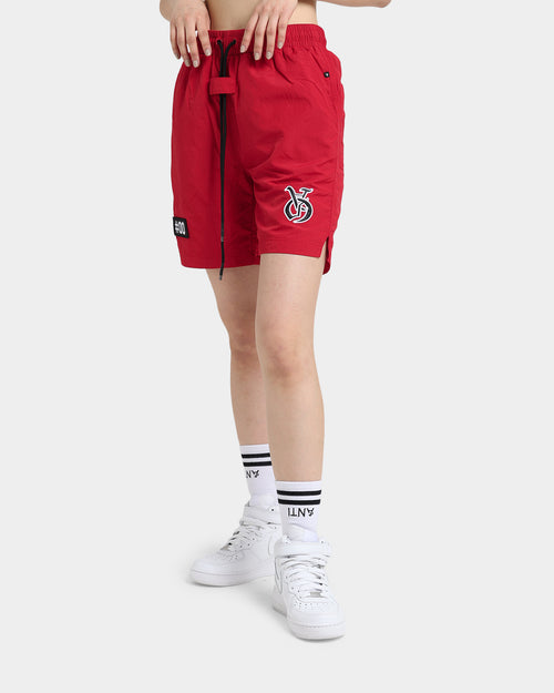 The Anti Order Antidote Beach Shorts Red