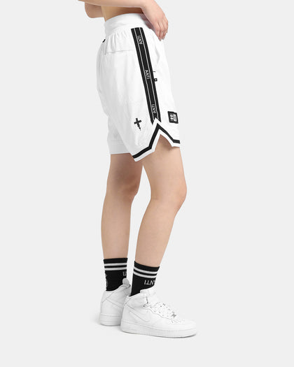 The Anti Order Off Season Basketball Shorts White/Black