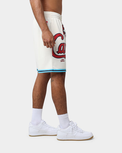 Majestic Athletic St Louis Cardinals Oversized Wordmark Shorts Unbleached