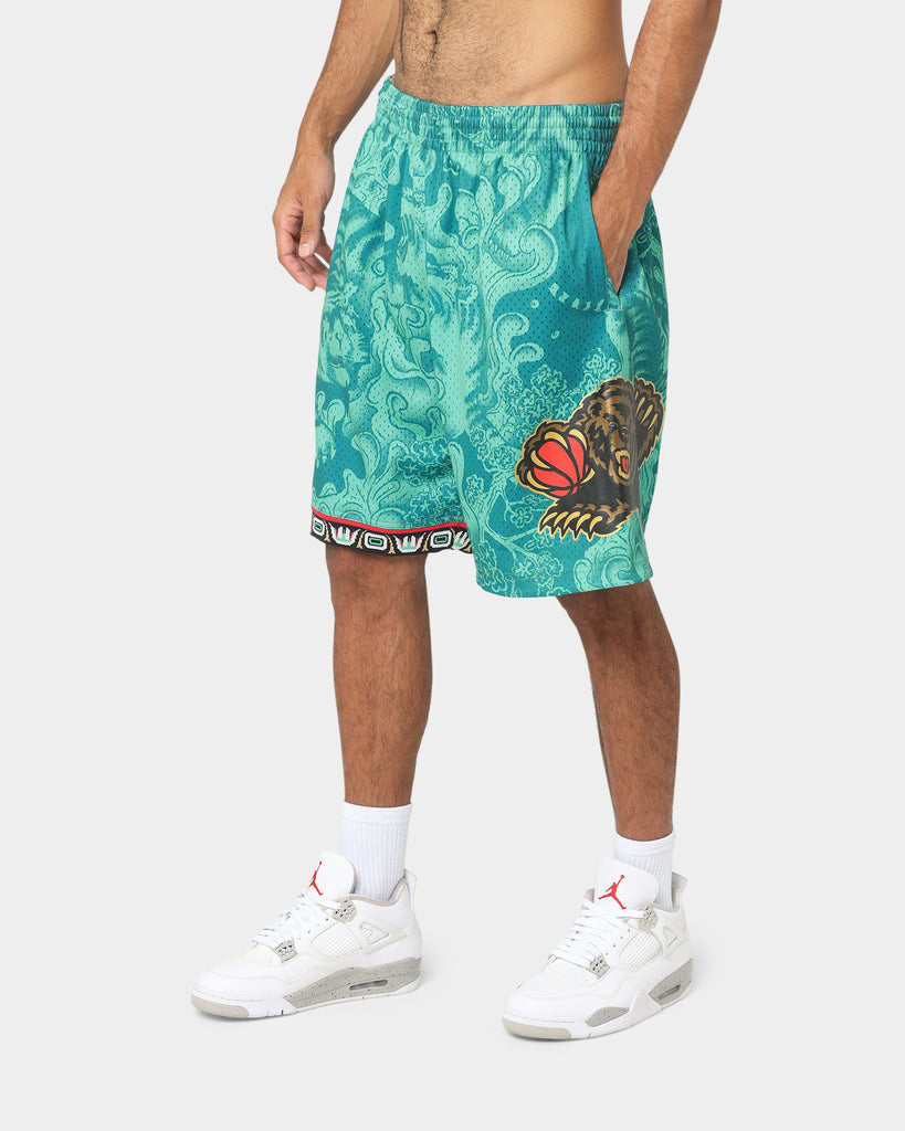 grizzlies teal shorts