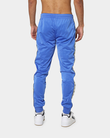 Kappa 222 Banda Rastoria Slim Track Pants Blue Royal/Beige