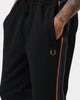 Fred Perry Striped Tape Track Pants Black