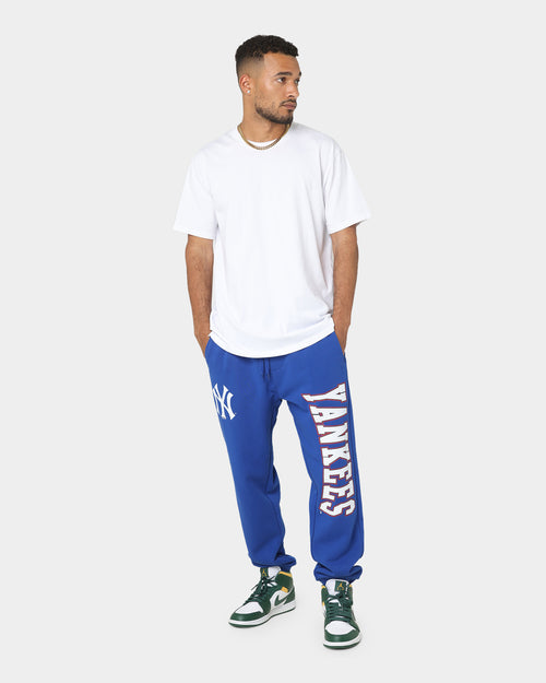 Majestic Athletic New York Yankees Vintage Sports Arch Track Pants Dark Blue