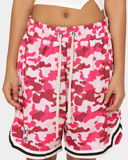 Goat Crew Camo Shorts Pink