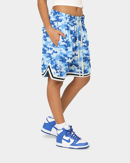 Goat Crew Camo Shorts Blue