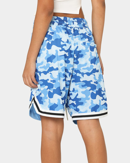 Goat Crew Camo Shorts Blue