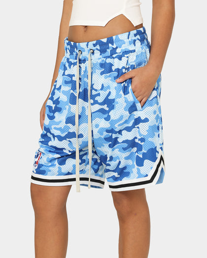 Goat Crew Camo Shorts Blue