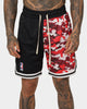 Goat Crew Half Camo Shorts Black/Red