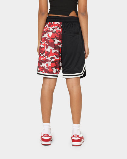 Goat Crew Half Camo Shorts Black/Red