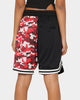 Goat Crew Half Camo Shorts Black/Red