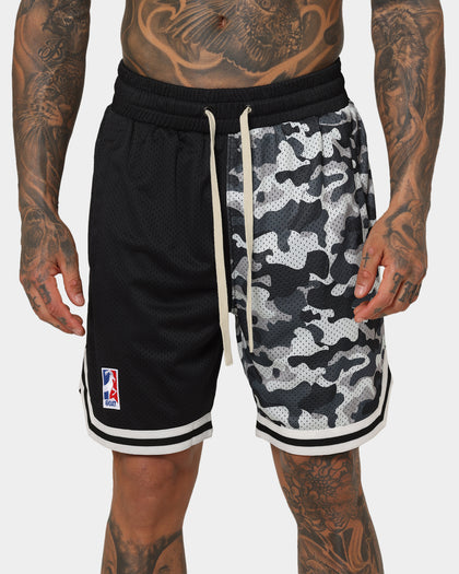 Goat Crew Half Camo Shorts Black/Black