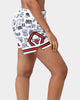 Mitchell & Ness Women's Chicago Bulls Doodle Shorts Black/White