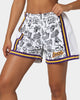 Mitchell & Ness Women's Los Angeles Lakers Doodle Shorts Black/White