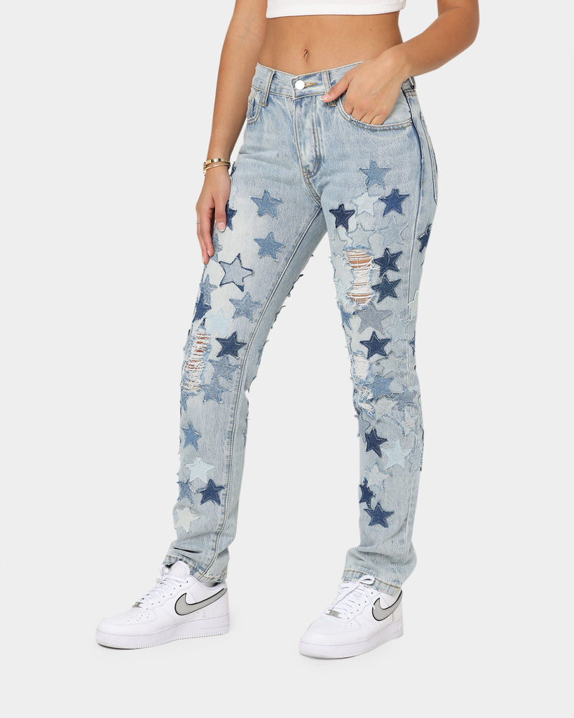 MNML D271 Star Denim Jeans Blue | Culture Kings US
