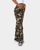 X-Girl Women's Easy Straight Pant Camo
