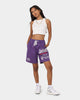 Loiter Void Multi Logo Walk Shorts Purple