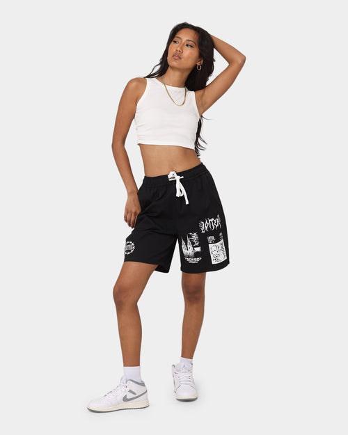 Loiter Nightcrawler Walk Shorts Black