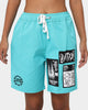 Loiter Nightcrawler Walk Shorts Turquoise