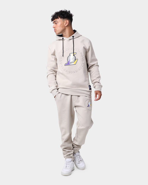 Hugo Boss X NBA Basic Jogg Los Angeles Lakers Sweat Pants Light Beige