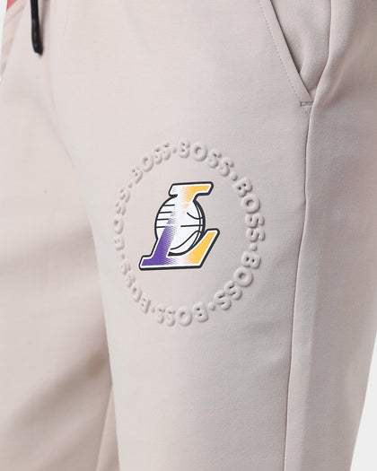 Hugo Boss X NBA Basic Jogg Los Angeles Lakers Sweat Pants Light Beige