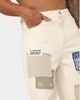 Loiter Utopia Patchwork Jeans Ecru