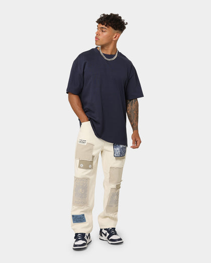 Loiter Utopia Patchwork Jeans Ecru