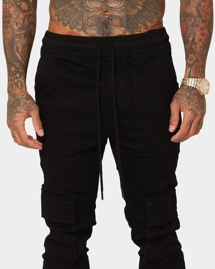 Saint Morta Syndicate Cargo Jogger Black/Black