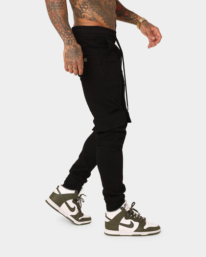Saint Morta Syndicate Cargo Jogger Black/Black