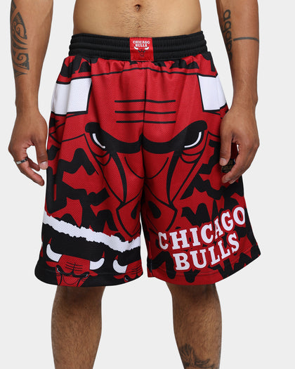 Mitchell & Ness Chicago Bulls Jumbotron 2.0 Sublimated Shorts Red