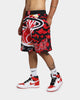 Mitchell & Ness Miami Heat Jumbotron 2.0 Sublimated Shorts Red