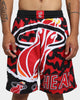 Mitchell & Ness Miami Heat Jumbotron 2.0 Sublimated Shorts Red