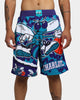 Mitchell & Ness Charlotte Hornets Jumbotron 2.0 Sublimated Shorts Teal