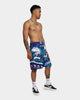 Mitchell & Ness Charlotte Hornets Jumbotron 2.0 Sublimated Shorts Teal