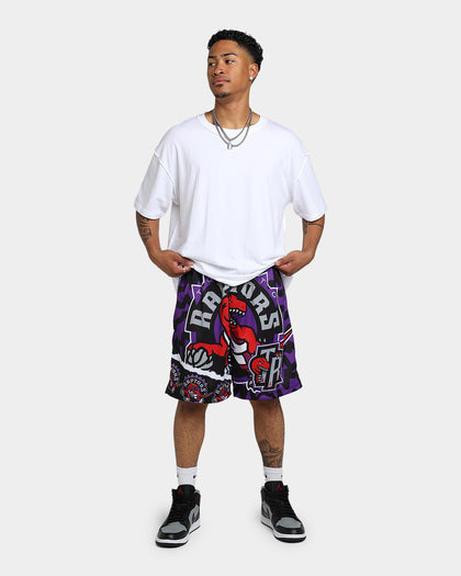 Mitchell & Ness Toronto Raptors Jumbotron 2.0 Sublimated Shorts Purple