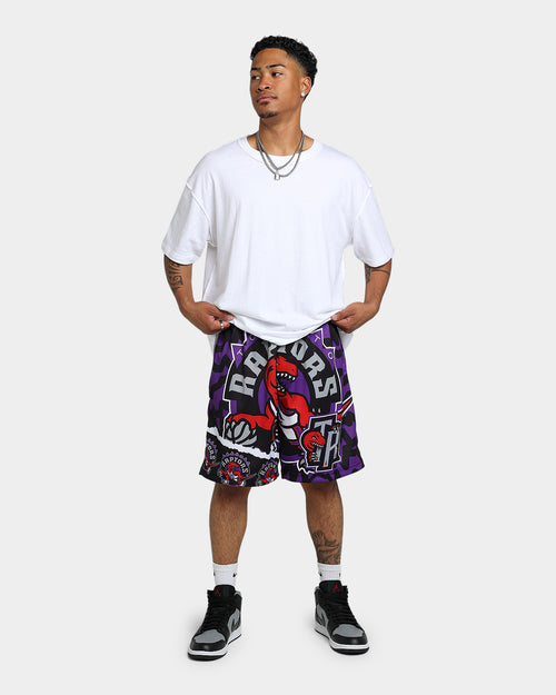 Mitchell & Ness Toronto Raptors Jumbotron 2.0 Sublimated Shorts Purple