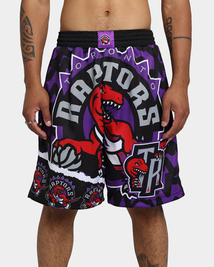 Mitchell & Ness Toronto Raptors Jumbotron 2.0 Sublimated Shorts Purple