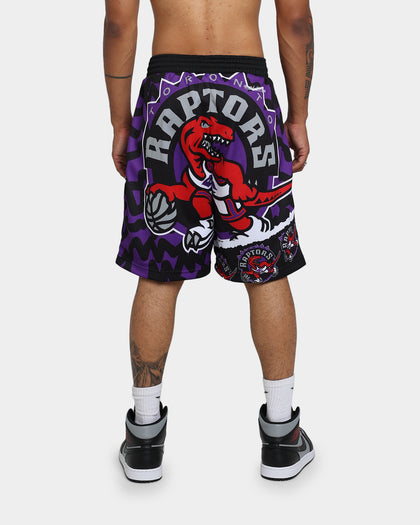 Mitchell & Ness Toronto Raptors Jumbotron 2.0 Sublimated Shorts Purple