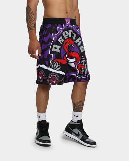 Mitchell & Ness Toronto Raptors Jumbotron 2.0 Sublimated Shorts Purple