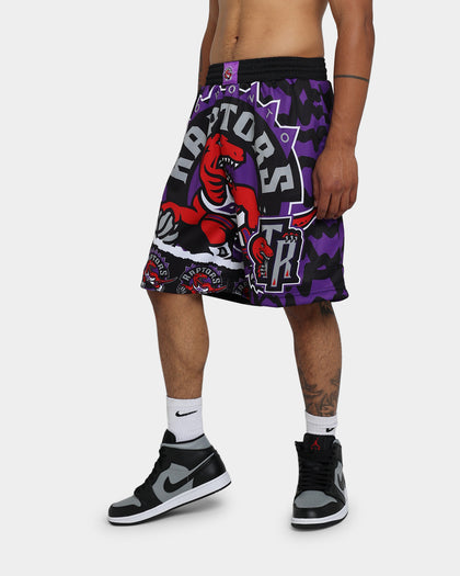 Mitchell & Ness Toronto Raptors Jumbotron 2.0 Sublimated Shorts Purple