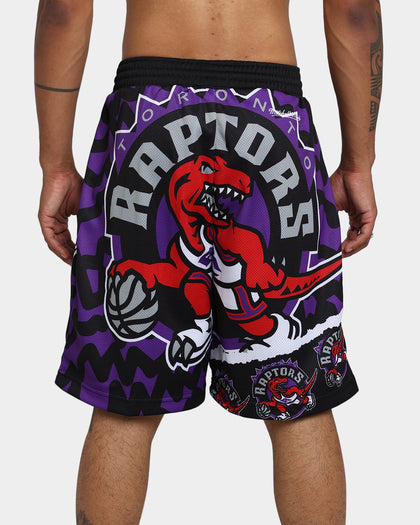 Mitchell & Ness Toronto Raptors Jumbotron 2.0 Sublimated Shorts Purple
