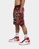 Mitchell & Ness Philadelphia 76ers Jumbotron 2.0 Sublimated Shorts Red