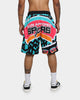 Mitchell & Ness San Antonio Spurs Jumbotron 2.0 Sublimated Shorts Teal