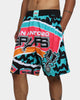 Mitchell & Ness San Antonio Spurs Jumbotron 2.0 Sublimated Shorts Teal