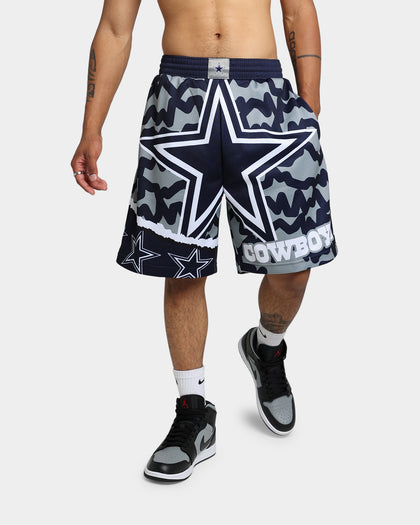 Mitchell & Ness Dallas Cowboys Jumbotron 2.0 Sublimated Shorts Grey