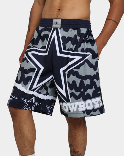 Mitchell & Ness Dallas Cowboys Jumbotron 2.0 Sublimated Shorts Grey