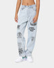 OBEY Women's Taylor Denim Pants Bleached Indigo