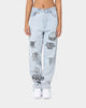 OBEY Women's Taylor Denim Pants Bleached Indigo