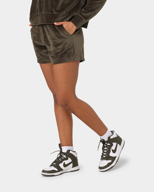 Champion LFS Velour Shorts Army
