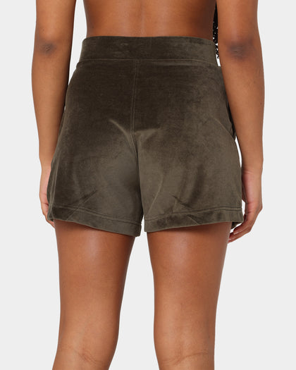 Champion LFS Velour Shorts Army