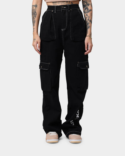 Karl Kani Women's Retro Baggy Pants Black